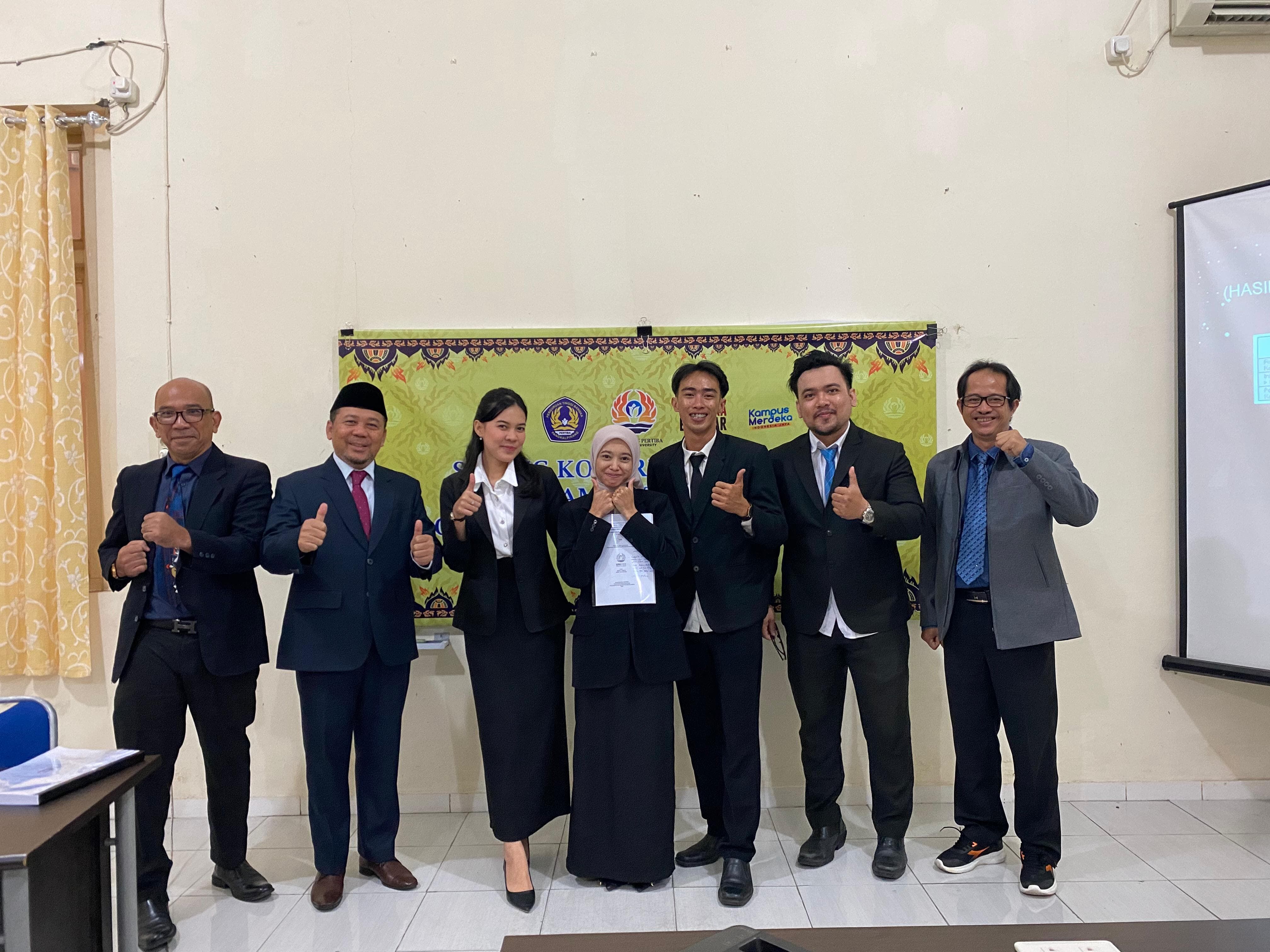 79 MAHASISWA MAGISTER MANAJEMEN UNIVERSITAS PERTIBA SUKSES MENYELESAIKAN SIDANG KOMPREHENSIF TESIS