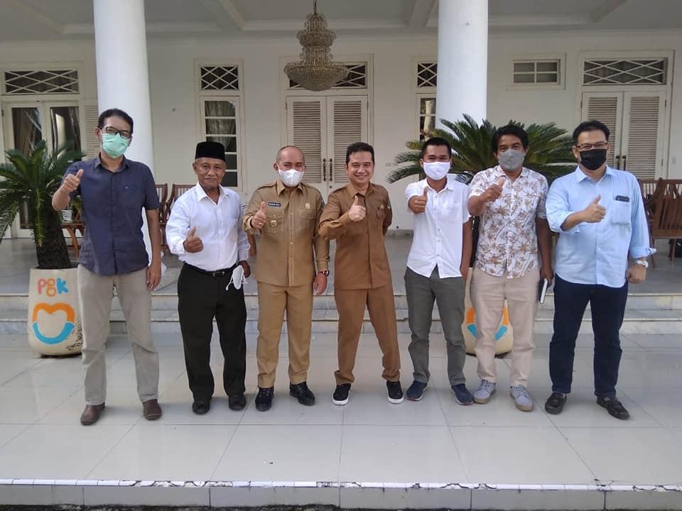 Audiensi Lembaga pusat pengembangan Riset inovasi dan Kewirausahaan (PRIOK) STIE Pertiba, dengan Walikota Pangkalpinang