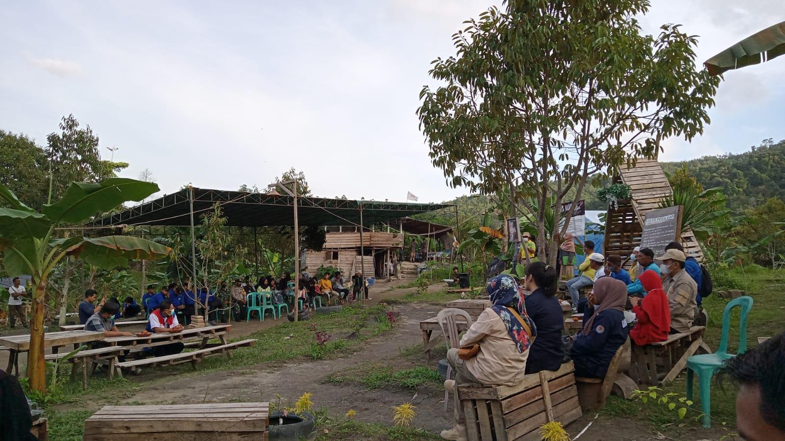 Civitas Akademika STIE PERTIBA Ikuti Festival Bangka Dua Dimensi di Bukit PAO