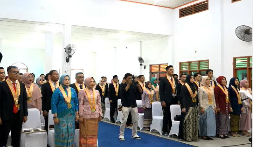 FEB Universitas Pertiba Yudisium 86 Lulusan Magister Manajemen, Dorong Lulusan Terus Berkembang