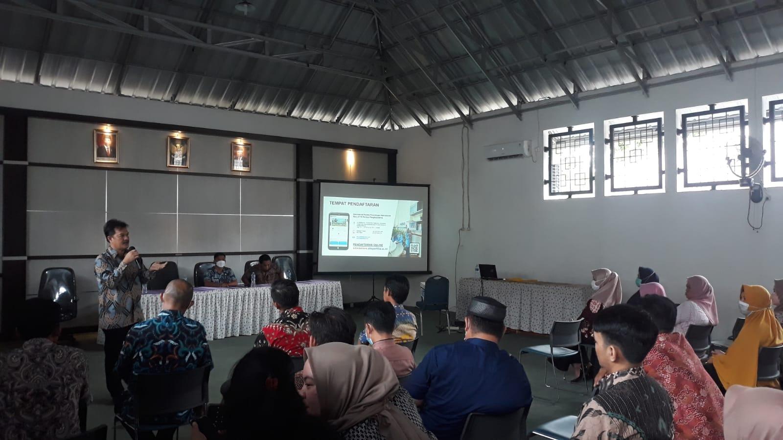 Tim Promosi Pascasarjana STIE Pertiba adakan Sosialisasi di Kecamatan Gabek