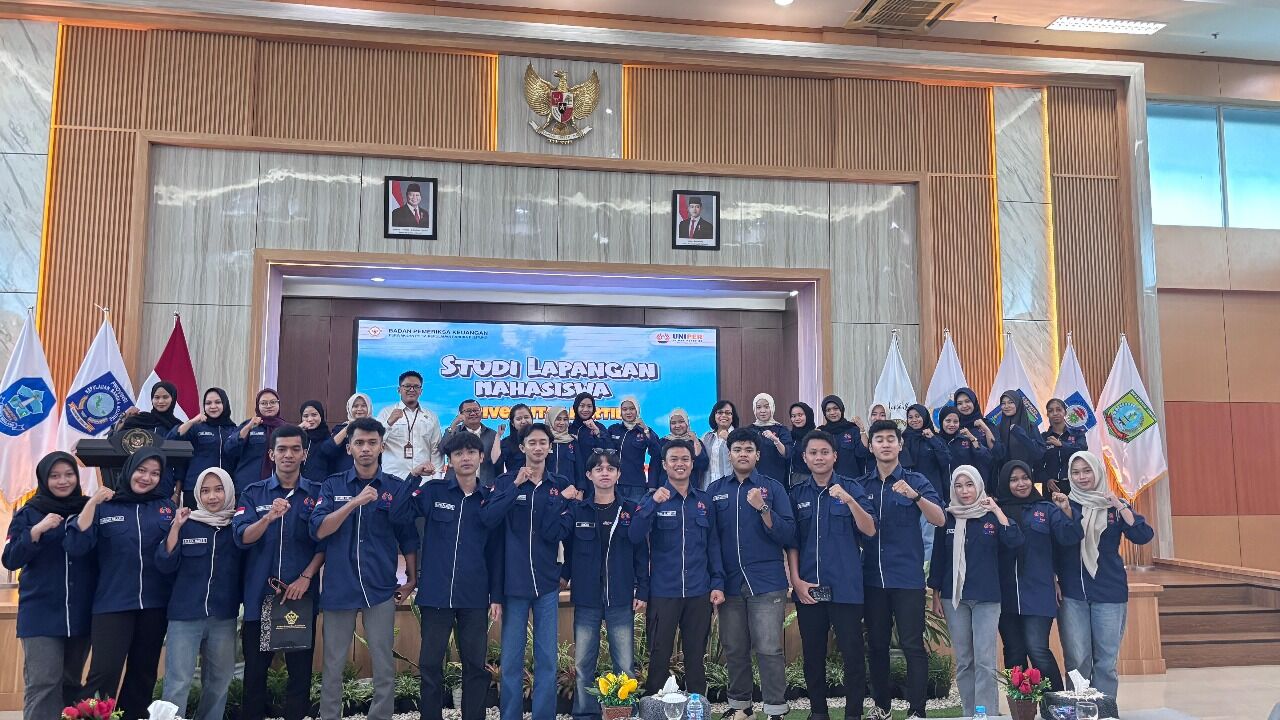 Mahasiswa FEB UNIPER Lakukan Studi Lapangan ke Kantor Perwakilan BPK Bangka Belitung