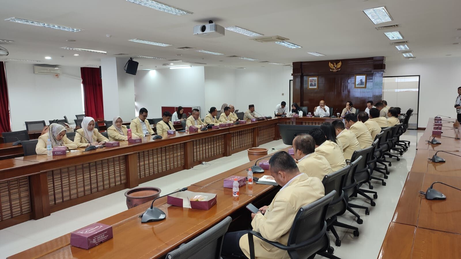 Mahasiswa Magister Ilmu Hukum Universitas Pertiba Berkunjung Ke Kementerian Sekretaris Negara RI