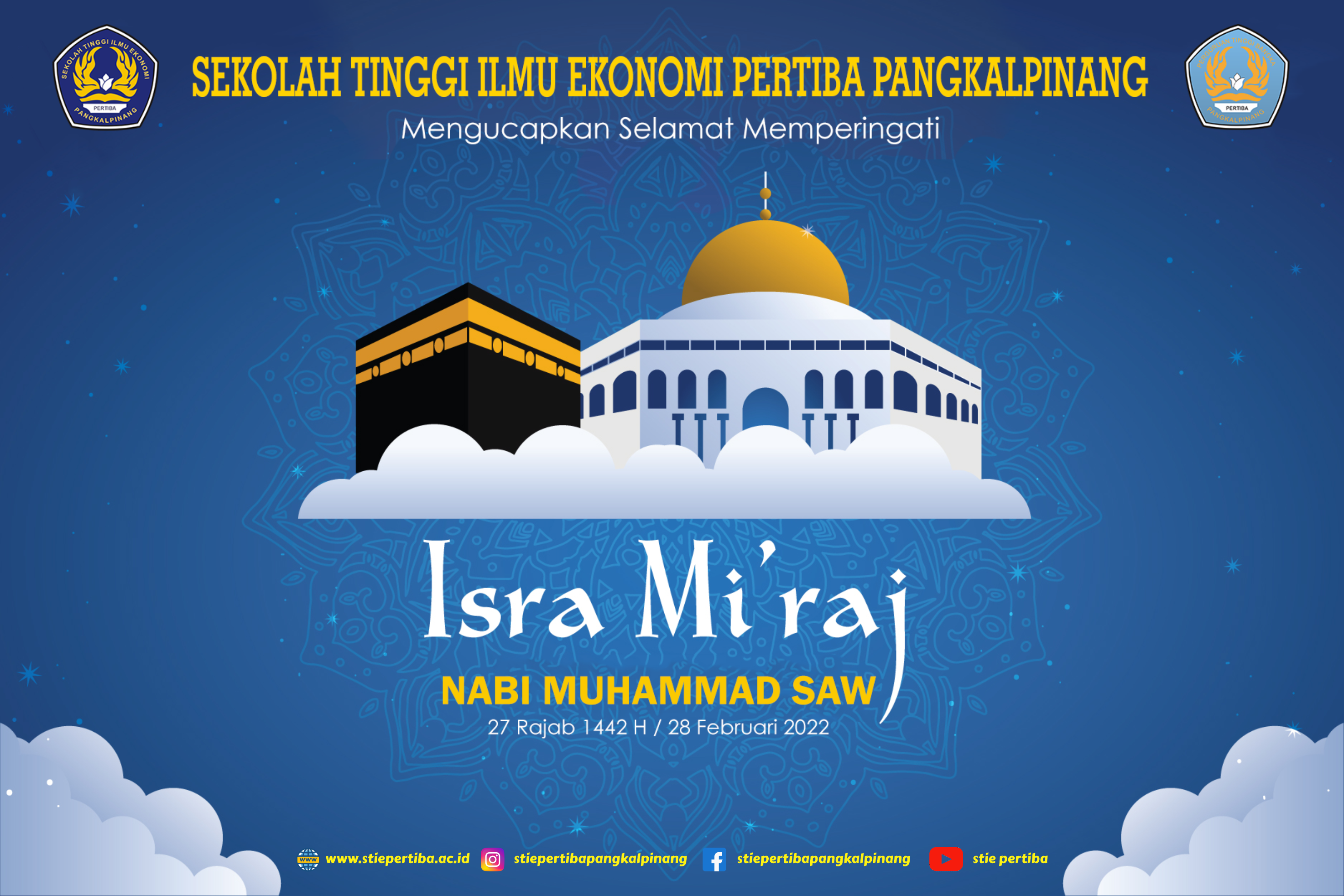 Memperingati Isra Mi'raj  27 Rajab 1442 H / 28 Februari 2022