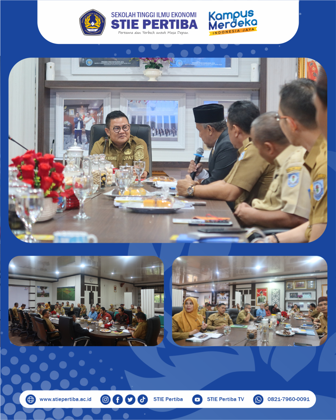 Sosialisasi Promosi Program Magister Serta Bahas Implementasi Mou Dengan Pemkab Bangka Selatan
