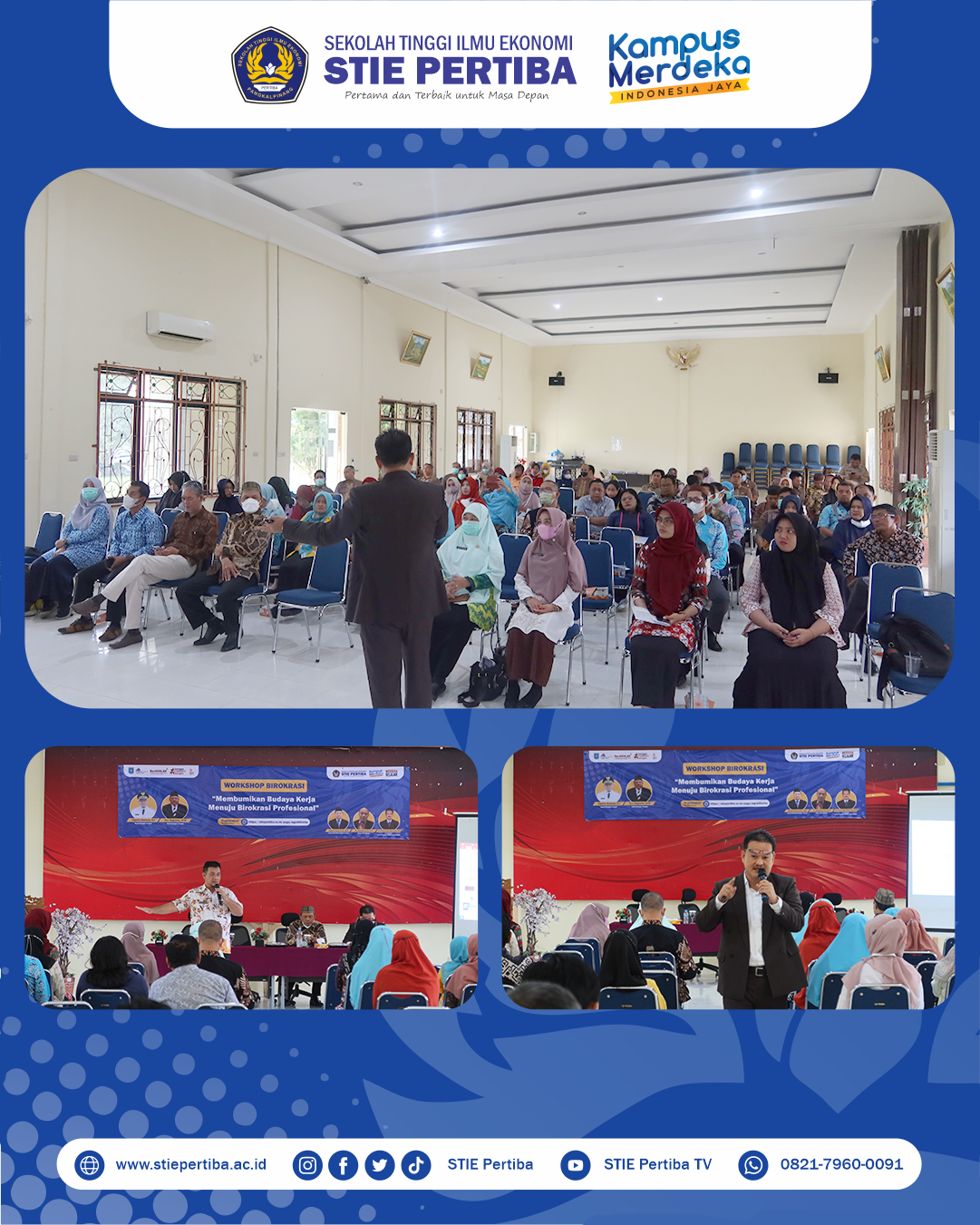 Workshop Birokrasi dan Sosialisasi Program Magister di Bangka Tengah