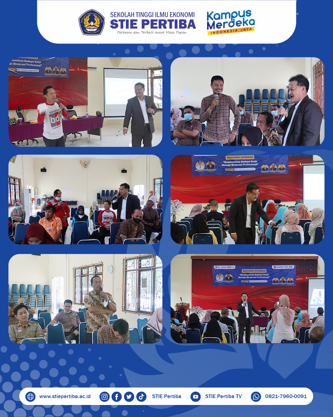 Workshop Birokrasi dan Sosialisasi Program Magister di Bangka Tengah