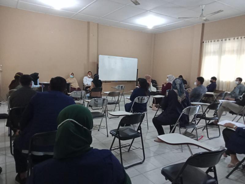 Suasana  Pelaksanaan Ujian Akhir Semester (UAS) Ganjil Tahun Akademik 2021/2022 untuk Program Sarjana