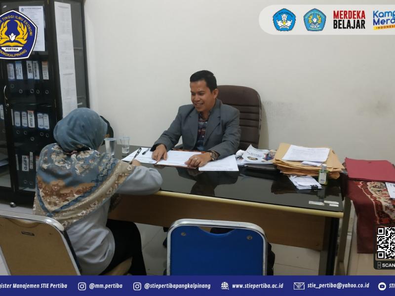 Suasan Tes Wawancara Oleh Bapak Juhari