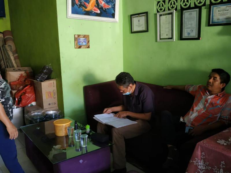 Tim Priok Blusukan dengan pelaku UMKM Pangkalpinang