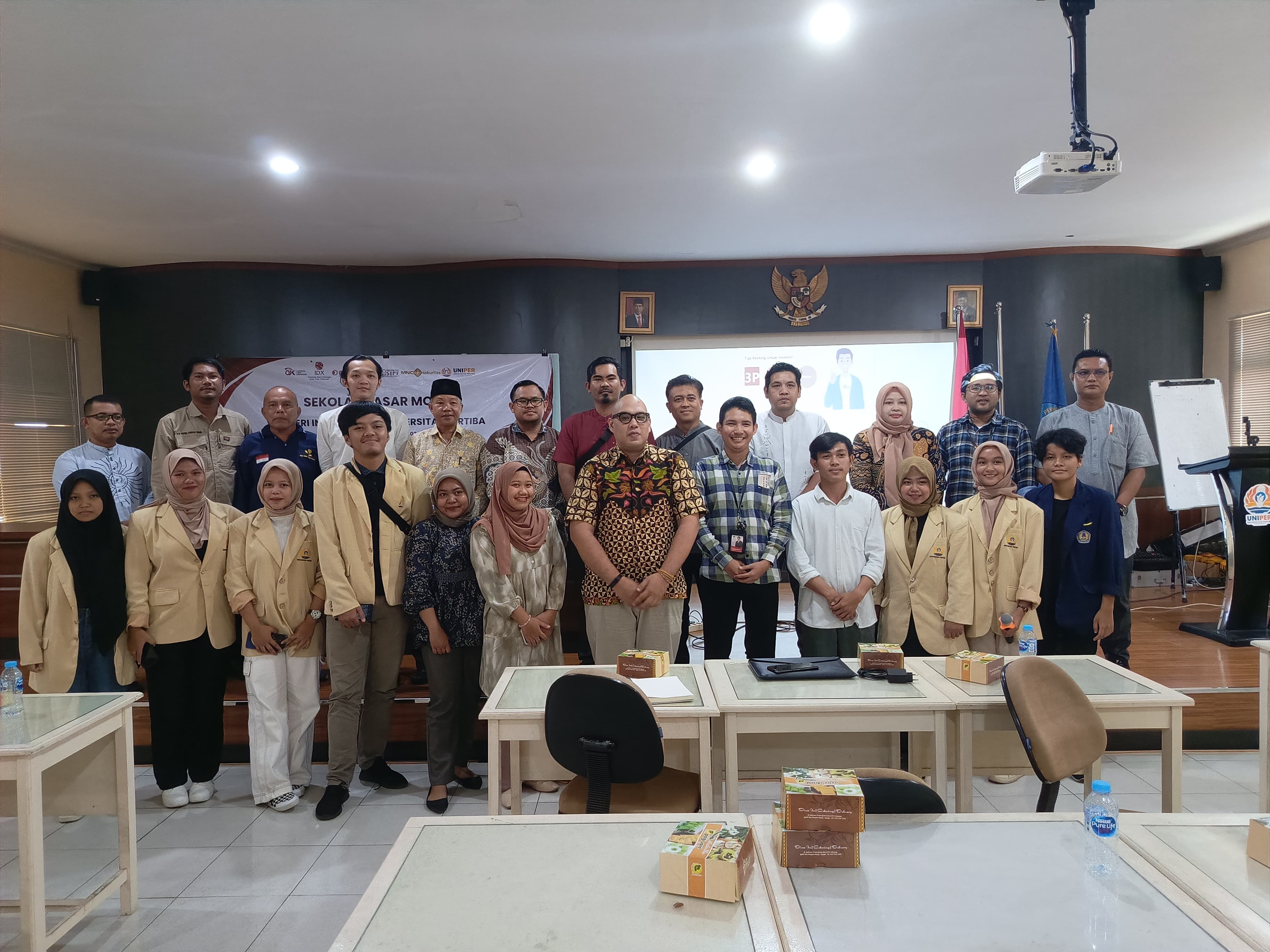 Sekolah Pasar Modal Bersama Investasi BEI di Universitas Pertiba