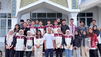 Himpunan Mahasiswa Manajemen Universitas Pertiba Gelar Gerakan Mahasiswa Peduli Masjid di Pangkalpinang