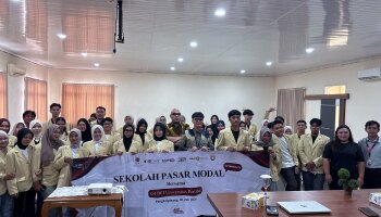 KSPM Universitas Pertiba Gelar Seminar Pasar Modal, Tingkatkan Literasi Investasi Mahasiswa