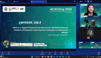 Mahasiswa FEB Universitas Pertiba Raih Juara 1 pada ACSCiting 2026 melalui Riset Inovatif tentang QRIS dan Inklusi Keuangan UMKM