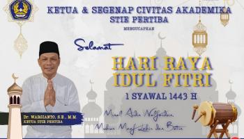 Selamat Hari Raya Idul Fitri 1443 H - Minal Aidin Walfaidzin, Mohon Maaf Lahir dan Batin