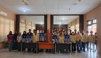 Wakil Rektor III Universitas Pertiba Lantik Pengurus HIMARES Periode 2026/2027