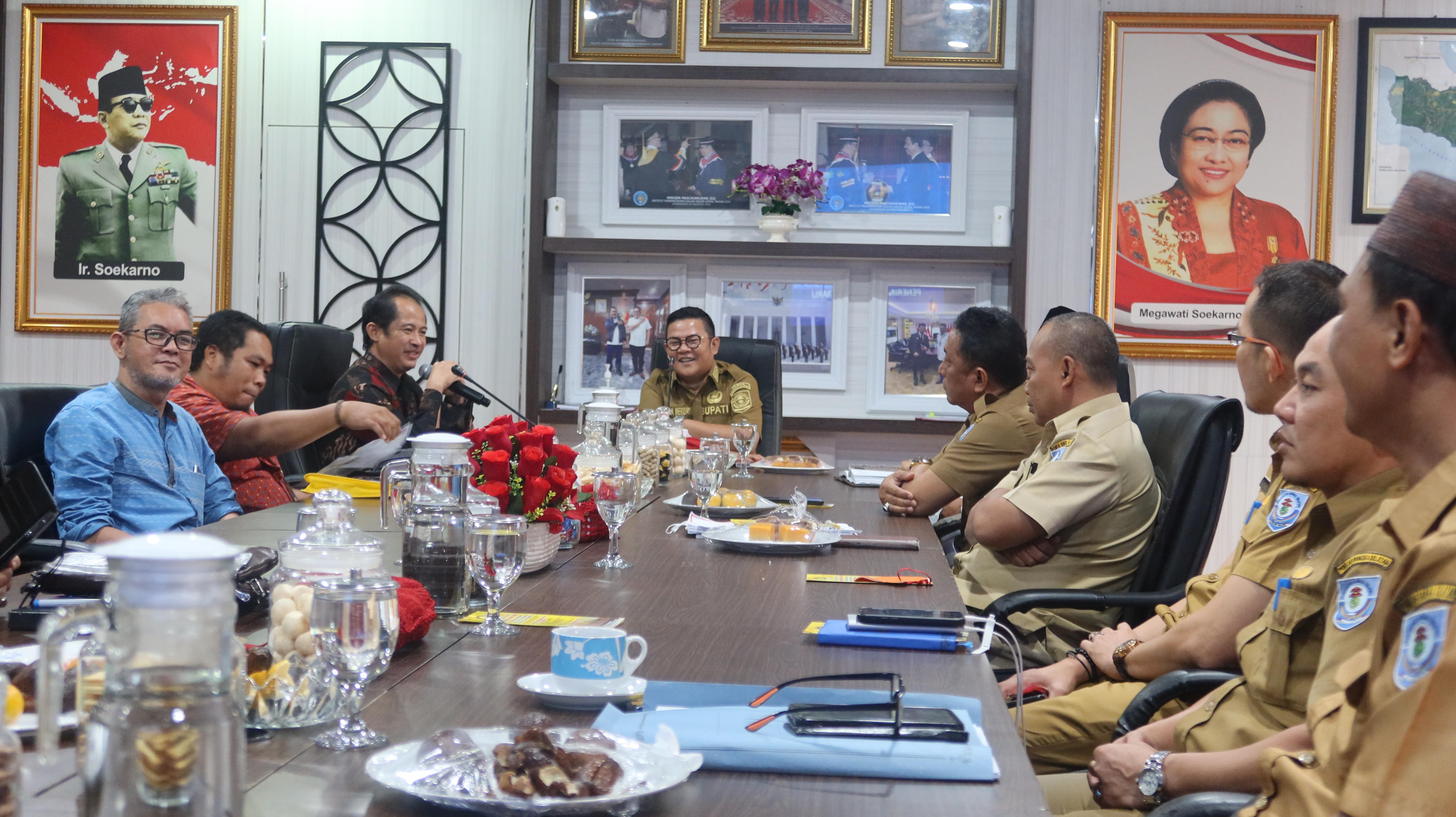 Sosialisasi Promosi Program Magister Serta Bahas Implementasi Mou Dengan Pemkab Bangka Selatan