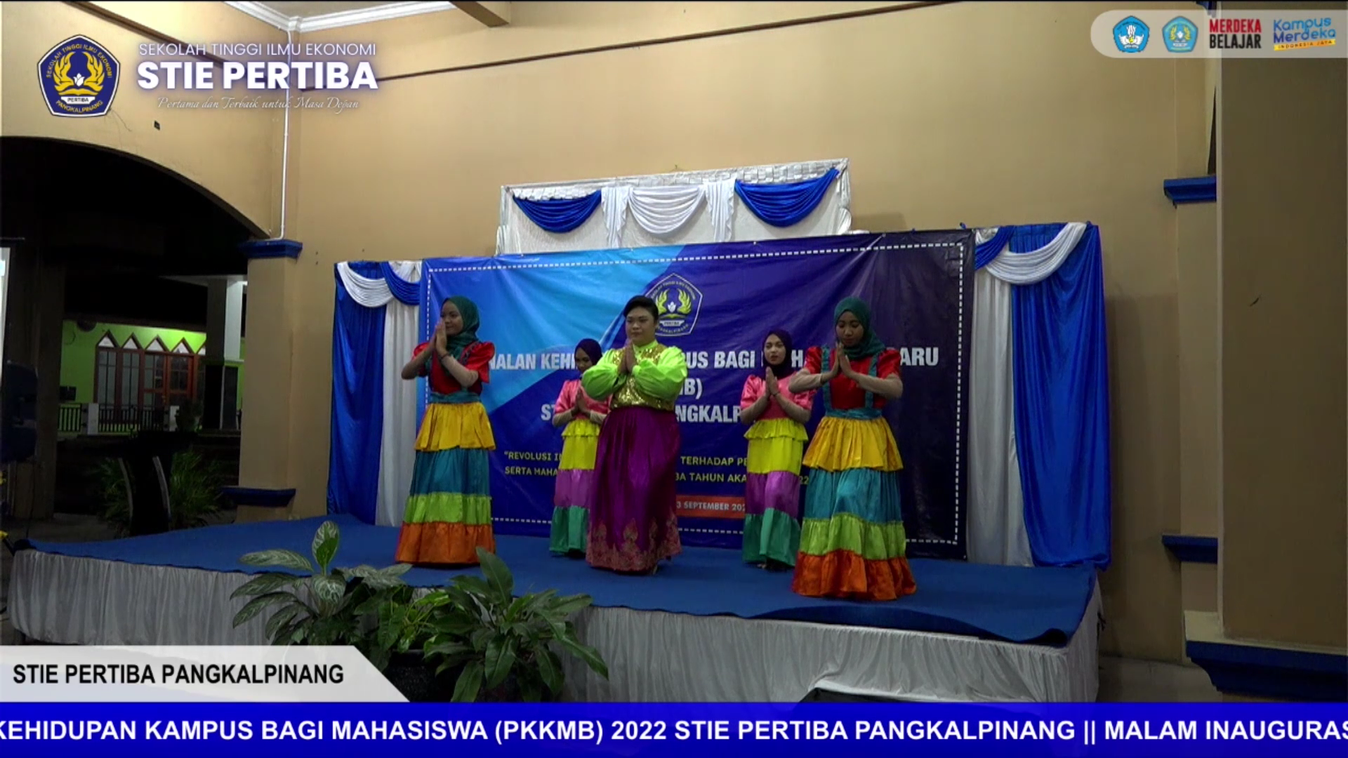 Tari Campak Mahasiswa STIE Pertiba Pangkalpinang