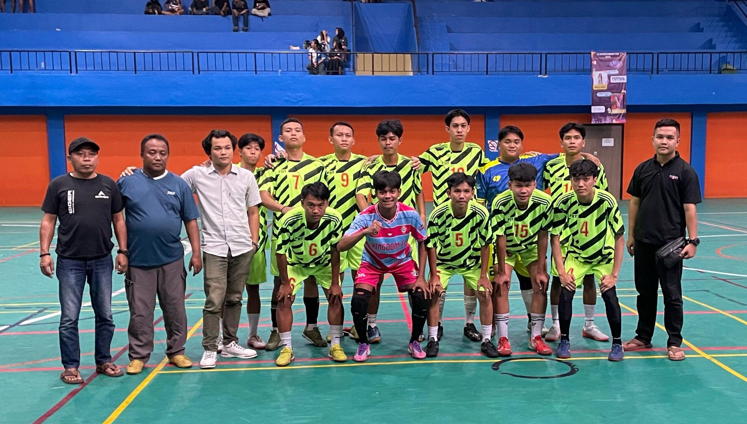 Team Futsal Universitas Pertiba Menang di Laga Perdana Turnamen LS Entertainment Cup 2025