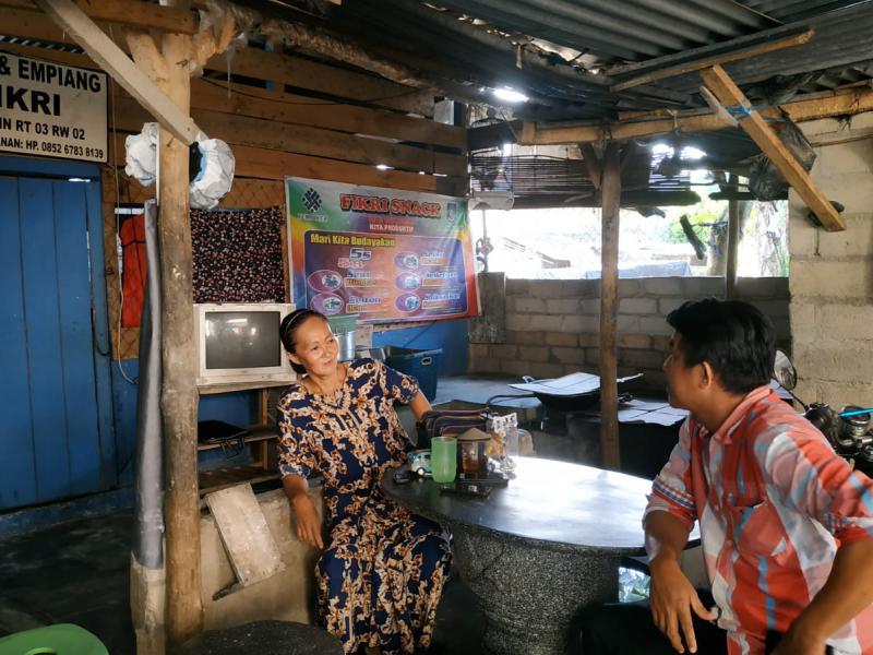 Tim Priok Stie Pertiba Blusakan UMKM di Pangkalpinang