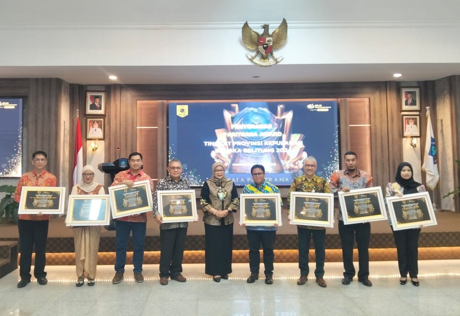 Universitas Pertiba Raih Penghargaan Paritrana Award sebagai Pemenang Pertama di Bidang Pendidikan se-Bangka Belitung