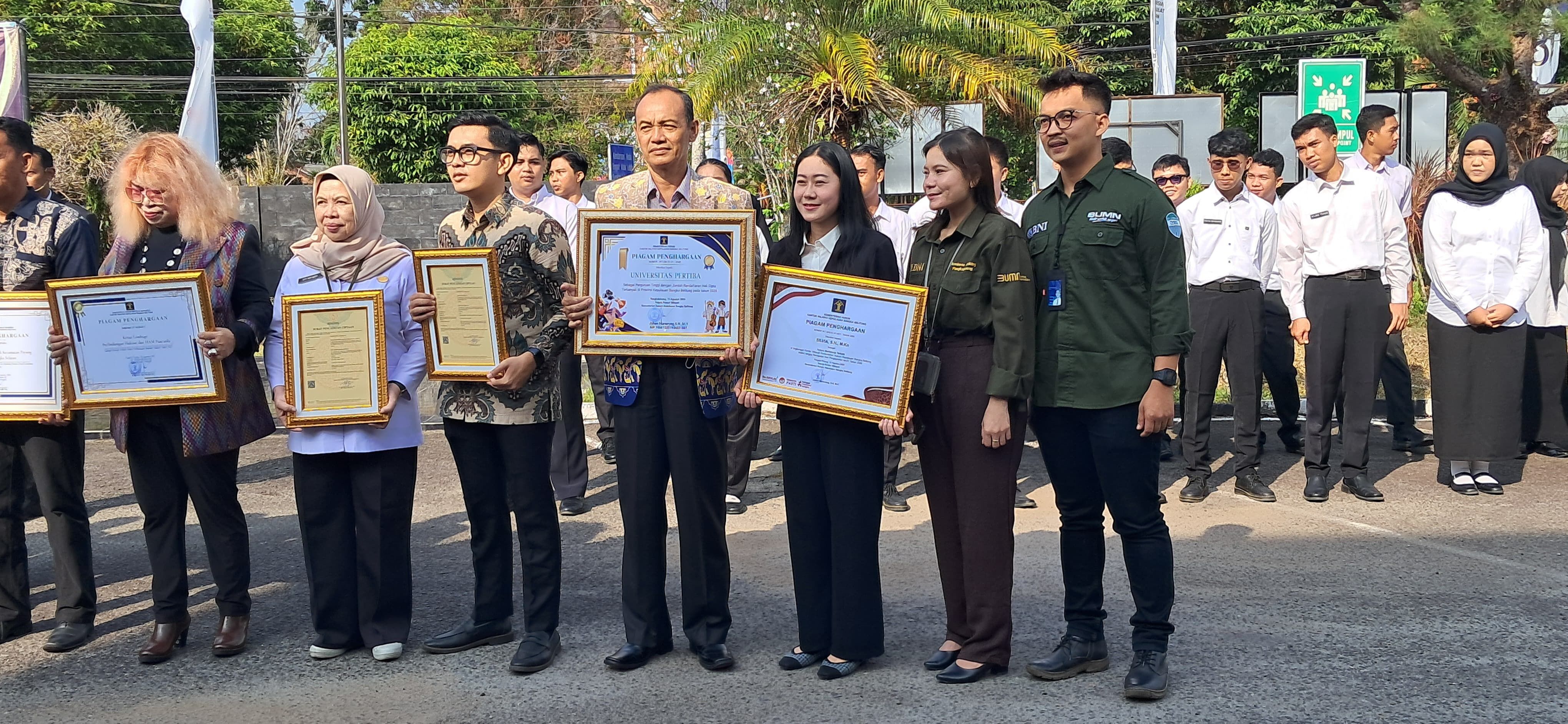 UNIVERSITAS PERTIBA RAIH PENGHARGAAN PERGURUAN TINGGI DENGAN PENDAFTARAN HAK CIPTA TERBANYAK DI KEPULAUAN BANGKA BELITUNG TAHUN 2026